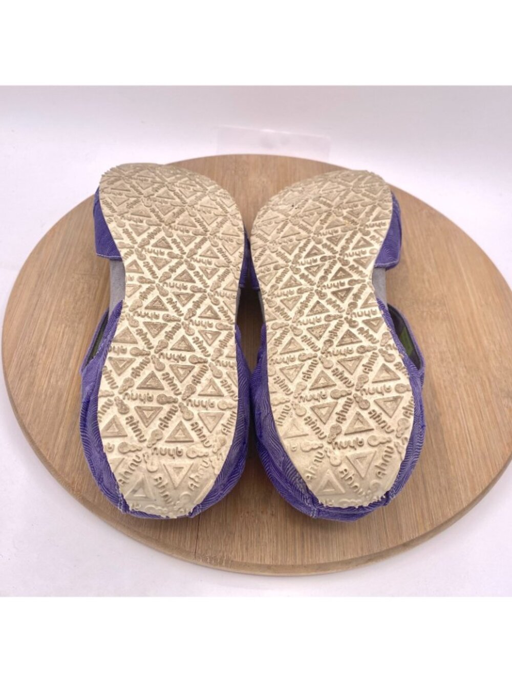 Ahnu Shoes Womens 10 Purple Nylon Mary Jane Sporty Ballet Flats Outdoor - Picture 10 of 11